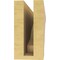 Ekena Millwork 3"W x 18"D x 6"H Thin Moab Rough Cedar Woodgrain TimberThane Corbel, Primed Tan CORUR03X18X06MOARCPR - alternate 5
